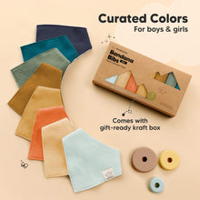 Load image into Gallery viewer, 8-Pack Quin Bandana Bibs