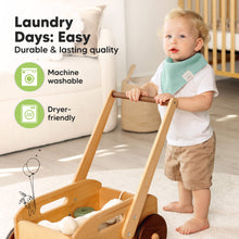 Load image into Gallery viewer, 8-Pack Quin Bandana Bibs (Muted Pastel)