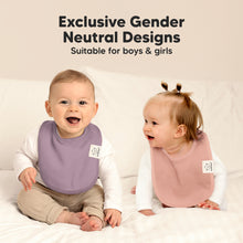 Load image into Gallery viewer, 8-Pack Urban Drool Bibs (Mauve)