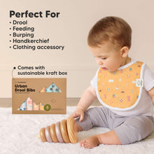 Load image into Gallery viewer, 8-Pack Urban Drool Bibs (Cosmo)