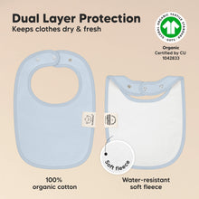 Load image into Gallery viewer, 8-Pack Urban Drool Bibs (Dew)