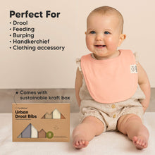 Load image into Gallery viewer, 8-Pack Urban Drool Bibs (Dew)