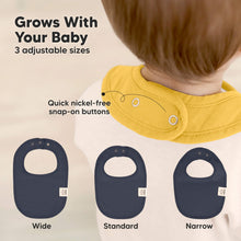 Load image into Gallery viewer, 8-Pack Urban Drool Bibs (Eclipse)