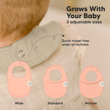 Load image into Gallery viewer, 8-Pack Urban Drool Bibs (Embrace)