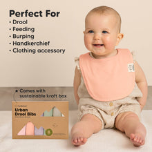 Load image into Gallery viewer, 8-Pack Urban Drool Bibs (Embrace)