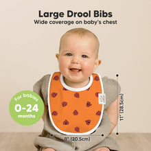 Load image into Gallery viewer, 8-Pack Urban Drool Bibs (Fall Spores)