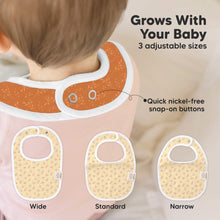 Load image into Gallery viewer, 8-Pack Urban Drool Bibs (Fall Spores)