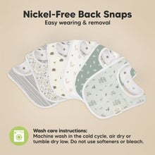 Load image into Gallery viewer, 8-Pack Urban Drool Bibs (Lunaris)