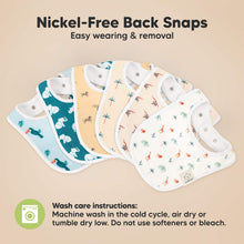 Load image into Gallery viewer, 8-Pack Urban Drool Bibs (Mesozoic)