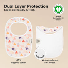 Load image into Gallery viewer, 8-Pack Urban Drool Bibs (Prism)