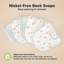 Load image into Gallery viewer, 8-Pack Urban Drool Bibs (Wilderness)