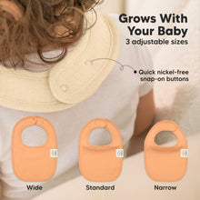 Load image into Gallery viewer, 8-Pack Urban Quin Drool Bibs (Driftwood)