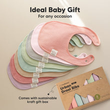 Load image into Gallery viewer, 8-Pack Urban Quin Drool Bibs