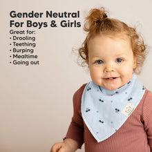 Load image into Gallery viewer, 8-Pack Organic Bandana Bibs (Cosmo)
