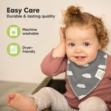 Load image into Gallery viewer, 8-Pack Organic Bandana Bibs (Crossroads)