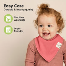 Load image into Gallery viewer, 8-Pack Organic Bandana Bibs (Spring)