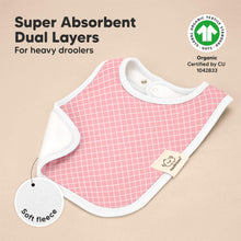 Load image into Gallery viewer, 8-Pack Coast Drool Bibs (Blush)