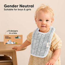 Load image into Gallery viewer, 8-Pack Coast Drool Bibs (Crossroads)