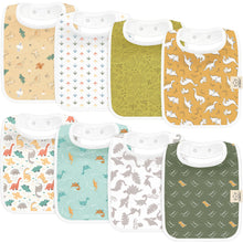 Load image into Gallery viewer, 8-Pack Coast Drool Bibs