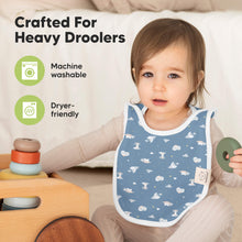 Load image into Gallery viewer, 8-Pack Hallo Drool Bibs (Dreamers)