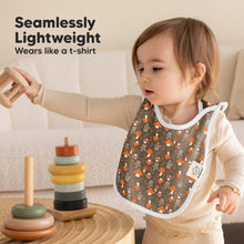 Load image into Gallery viewer, 8-Pack Hallo Drool Bibs (Fall Spores)