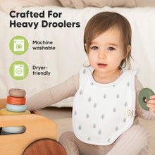 Load image into Gallery viewer, 8-Pack Hallo Drool Bibs (Nordic)
