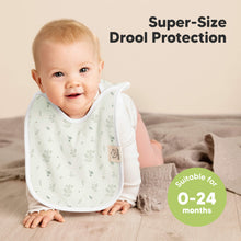 Load image into Gallery viewer, 8-Pack Hallo Drool Bibs (Prairie)