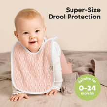 Load image into Gallery viewer, 8-Pack Hallo Drool Bibs (Prism)
