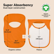 Load image into Gallery viewer, 8-Pack Hallo Drool Bibs (Sahara)