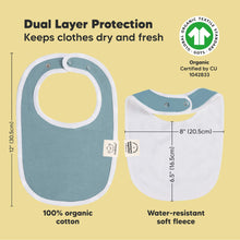 Load image into Gallery viewer, 8-Pack Urban Drool Bibs (Daybreak)