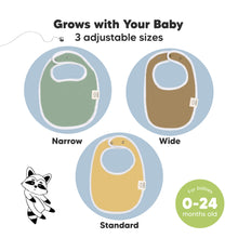 Load image into Gallery viewer, 8-Pack Urban Drool Bibs (Daybreak)