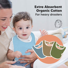 Load image into Gallery viewer, 8-Pack Urban Drool Bibs (Daybreak)