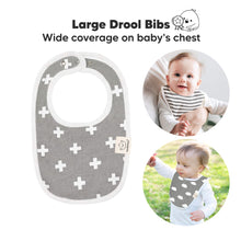 Load image into Gallery viewer, 8-Pack Urban Drool Bibs