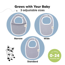 Load image into Gallery viewer, 8-Pack Urban Drool Bibs (Muted Pastel)