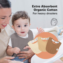 Load image into Gallery viewer, 8-Pack Urban Drool Bibs (Terracotta)