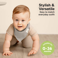 Load image into Gallery viewer, 8-Pack Organic Bandana Bibs (Dawn)
