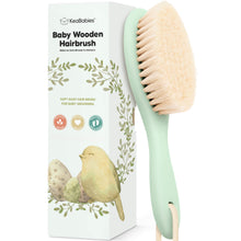 Load image into Gallery viewer, Baby Hair Brush (Sage, Oval)