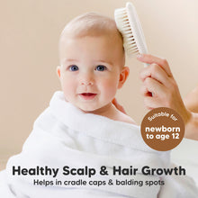 Load image into Gallery viewer, Baby Hair Brush and Comb Set (Vanilla)