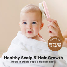 Load image into Gallery viewer, Baby Hair Brush and Comb Set (Blush)
