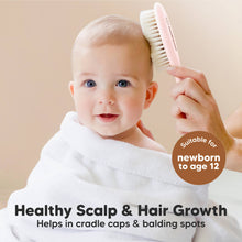 Load image into Gallery viewer, Baby Hair Brush (Blush, Oval)