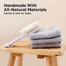 Load image into Gallery viewer, Baby Hair Brush (Thistle, Oval)
