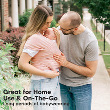 Load image into Gallery viewer, KeaBabies Original Wrap Carrier (Dusty Pink)