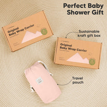 Load image into Gallery viewer, KeaBabies Original Wrap Carrier (Dusty Pink)