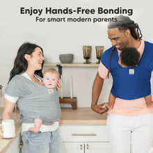 Load image into Gallery viewer, KeaBabies Original Wrap Carrier (Cobalt Blue)