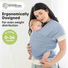 Load image into Gallery viewer, KeaBabies Original Wrap Carrier (Powder Blue)