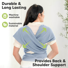 Load image into Gallery viewer, KeaBabies Original Wrap Carrier (Powder Blue)