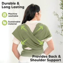 Load image into Gallery viewer, KeaBabies Original Wrap Carrier (Dusty Olive)