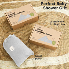 Load image into Gallery viewer, KeaBabies Original Wrap Carrier (Light Heather)