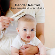 Load image into Gallery viewer, Baby Hair Brush and Comb Set (Vanilla)