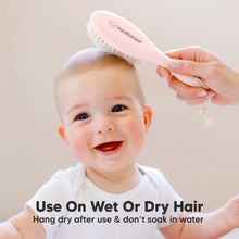 Load image into Gallery viewer, Baby Hair Brush (Blush, Oval)